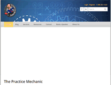 Tablet Screenshot of practicemechanic.com